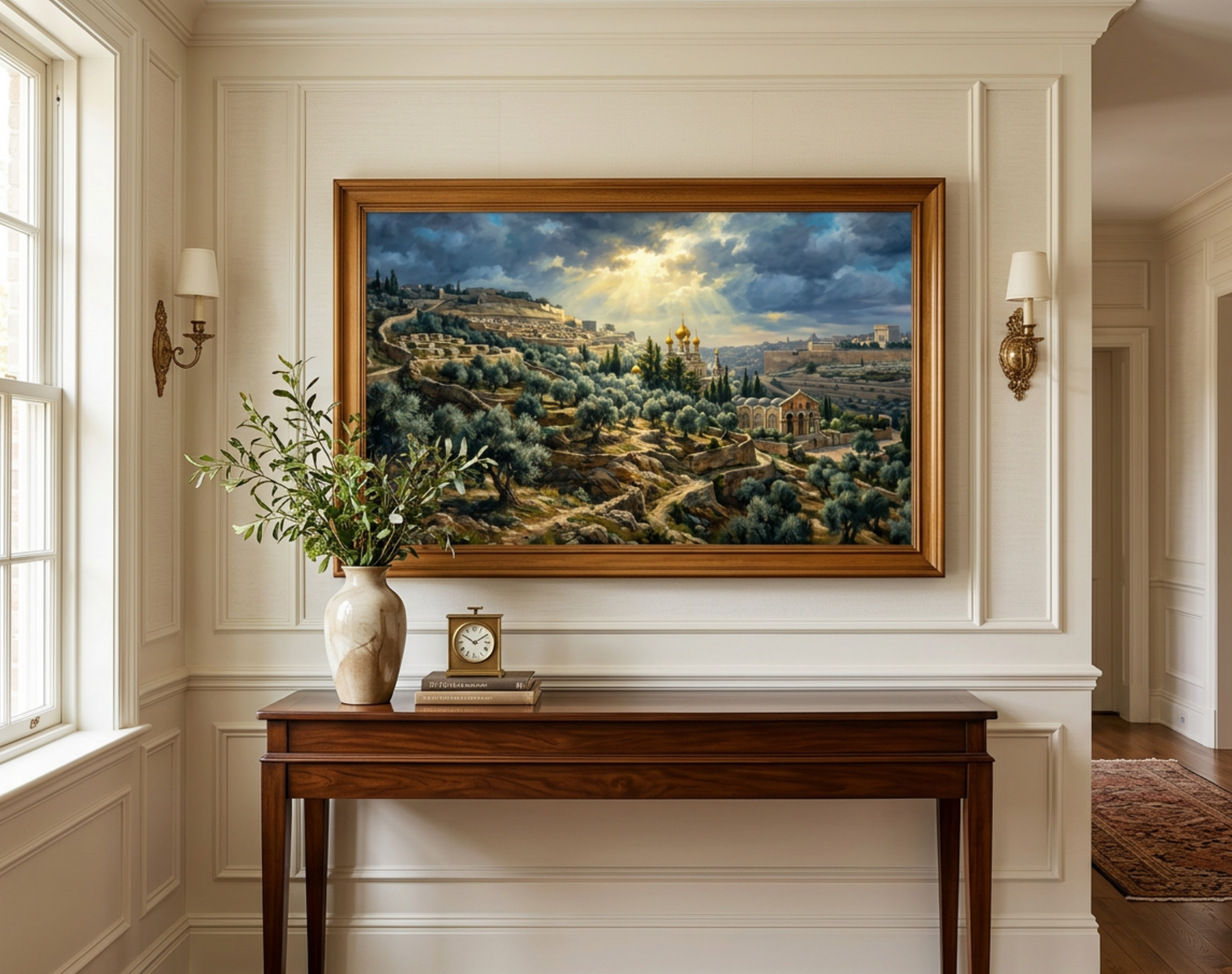 Mount Of Olives Digital Art