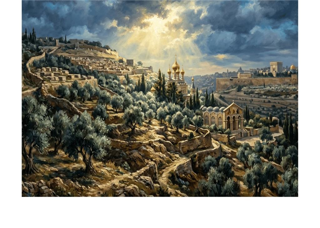 Mount of Olives Painter Digital Art
