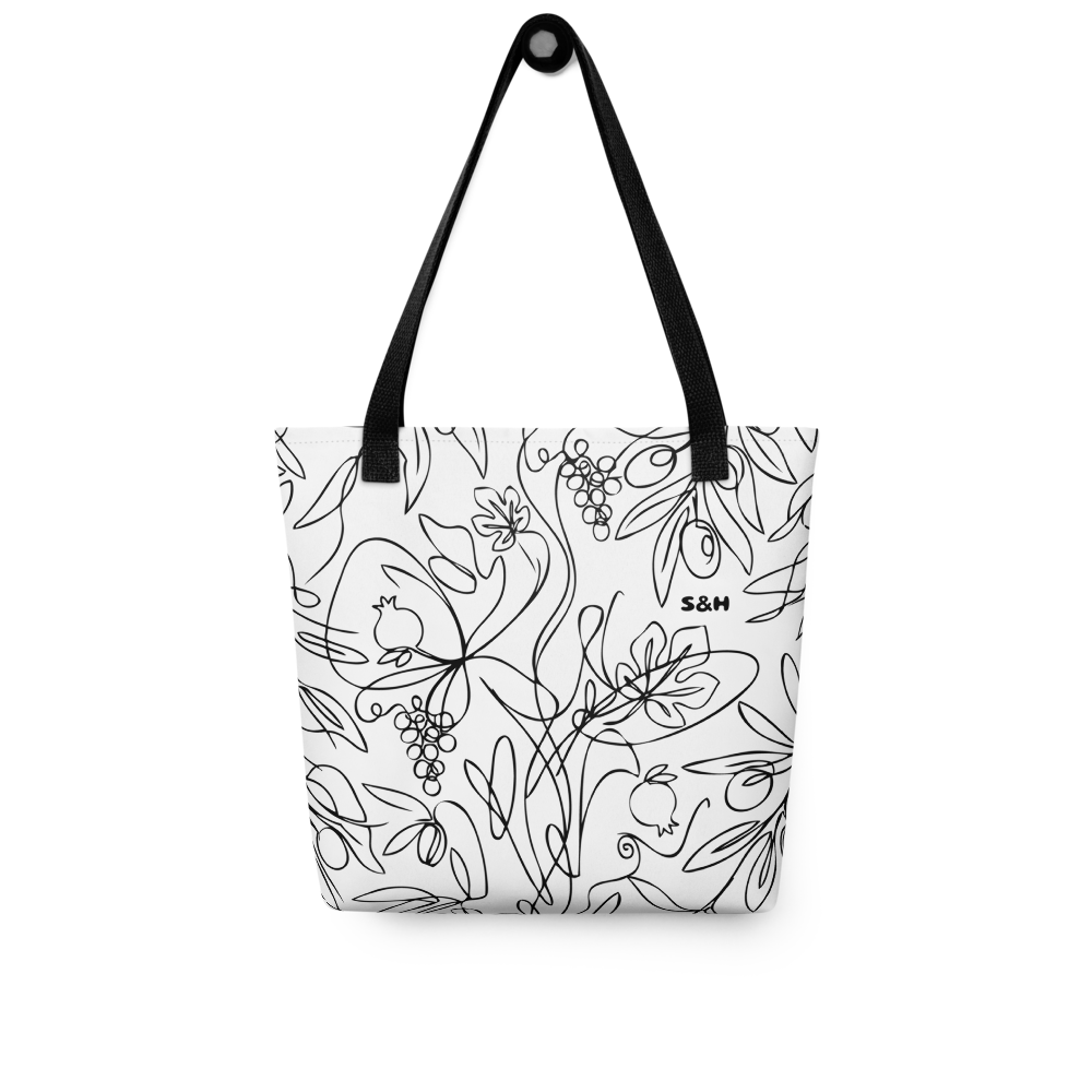 Olive & Vine Tote Bag