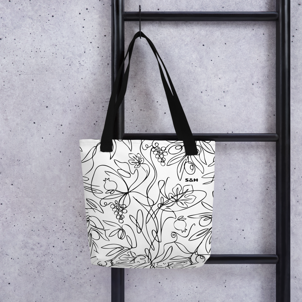Olive & Vine Tote Bag